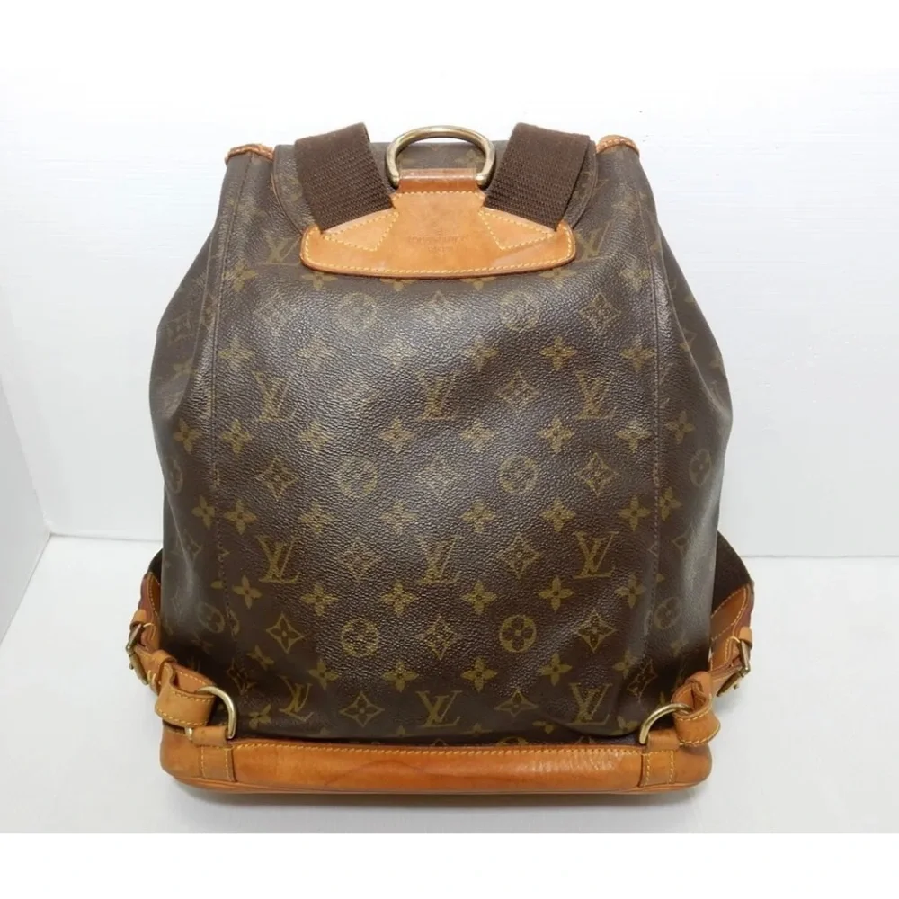 Louis Vuitton Classic Monogram Tan Backpack - Picture 2 of 14